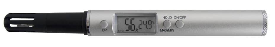 Hygrometer with Dry Bulb_ Dew Point _ _RH for HVACR Technici